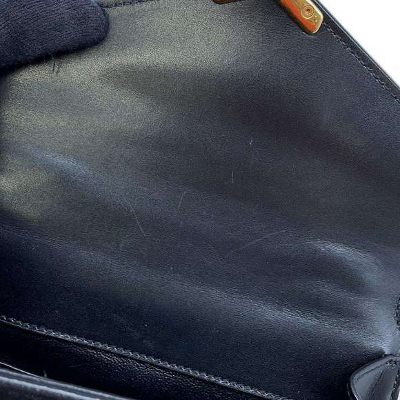 Saint Laurent Paris Cassandra 2way Shoulder Bag Black - Picture 9 of 16